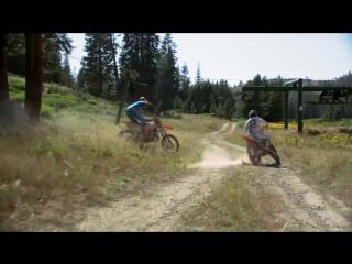 Shredding the ultimate hard enduro playground at a classic tahoe ski hill donner partying 2016