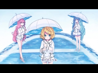 Hatsune miku & megurine luka & kagamine rin & len june of window