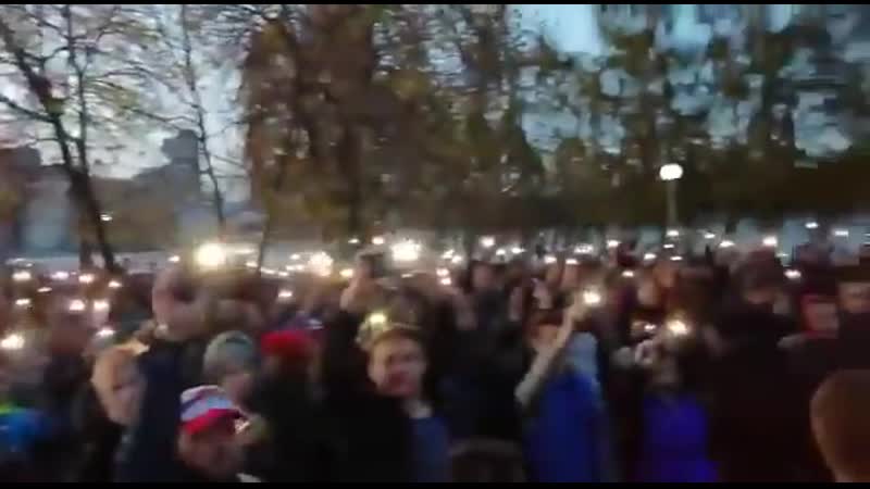 Флешмоб в защиту сквера в екатеринбурге