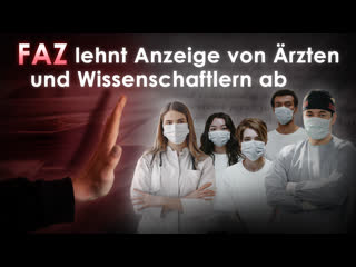 Faz lehnt anzeige von ärzten und wissenschaftlern ab