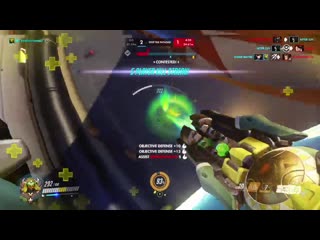 The most op crowd control ability in the game numbani ppornad!