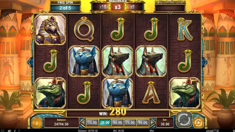 Игровой автомат legacy of egypt (play'n go)