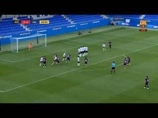 Ilias akhomach amazing freekick vs valencia mestalla