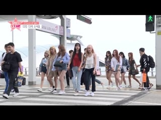 [fancam] 170818 kcon la 2017 airoport @ cosmic girls