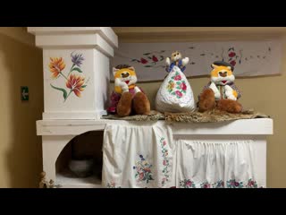 Забавы у русской печи