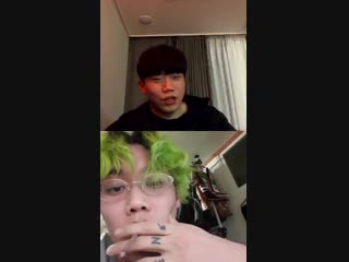 Changmo & zilla ig live 190214 | dfk