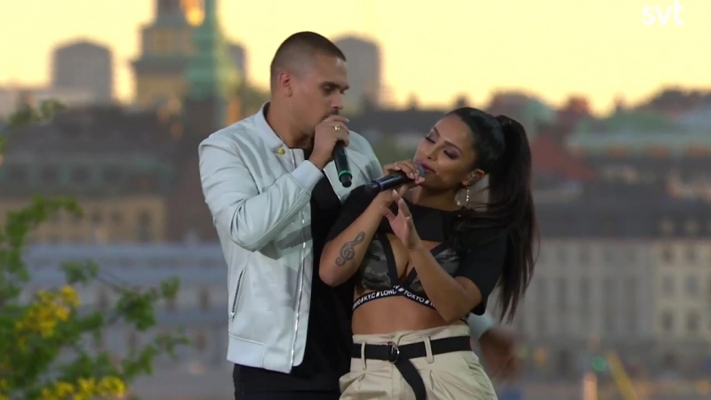 Linda pira & dani m–mera tid (allsång på skansen 03 07 2018 )