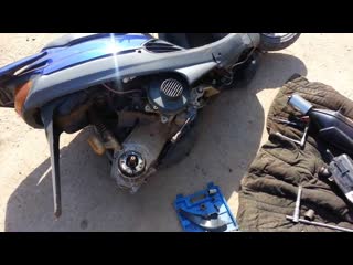 Suzuki sepia zz new,как снять заднее колесо