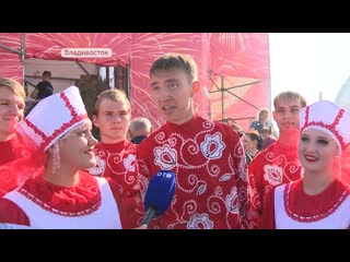 Фестиваль салют победы стартовал во владивостоке