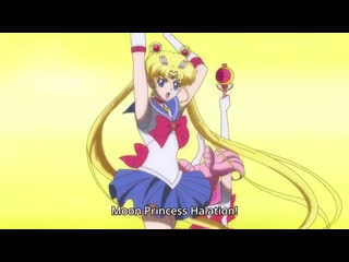 Sailor moon and sailor chibi moon moon princess halation