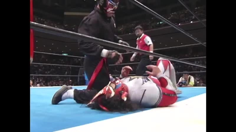 Jushin thunder liger vs great sasuke