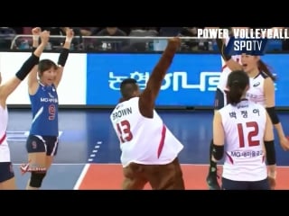 Mascot play volleyball ! funny volleyball videos (hd)