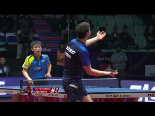 2017 india open highlights dimitrij ovtcharov vs tomokazu harimoto (final)