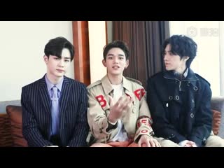 190617 kun, lucas & hendery interview @ 时尚先生esquire