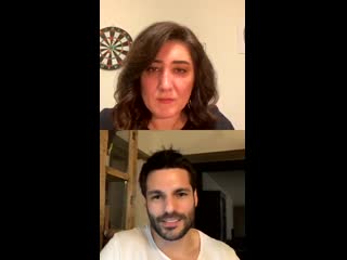 | ig livestream with serkan çayoğlu & oya doğan / part 1