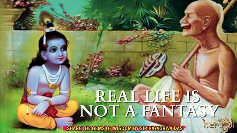 Real life is not a fantasy &amp; share a mic kirtan
