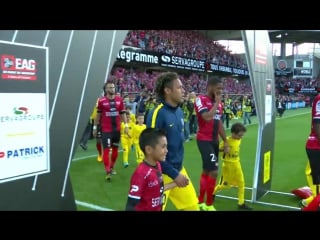 Ea guingamp paris saint germain (0 3) highlights (eag paris) 2017 18 (1)