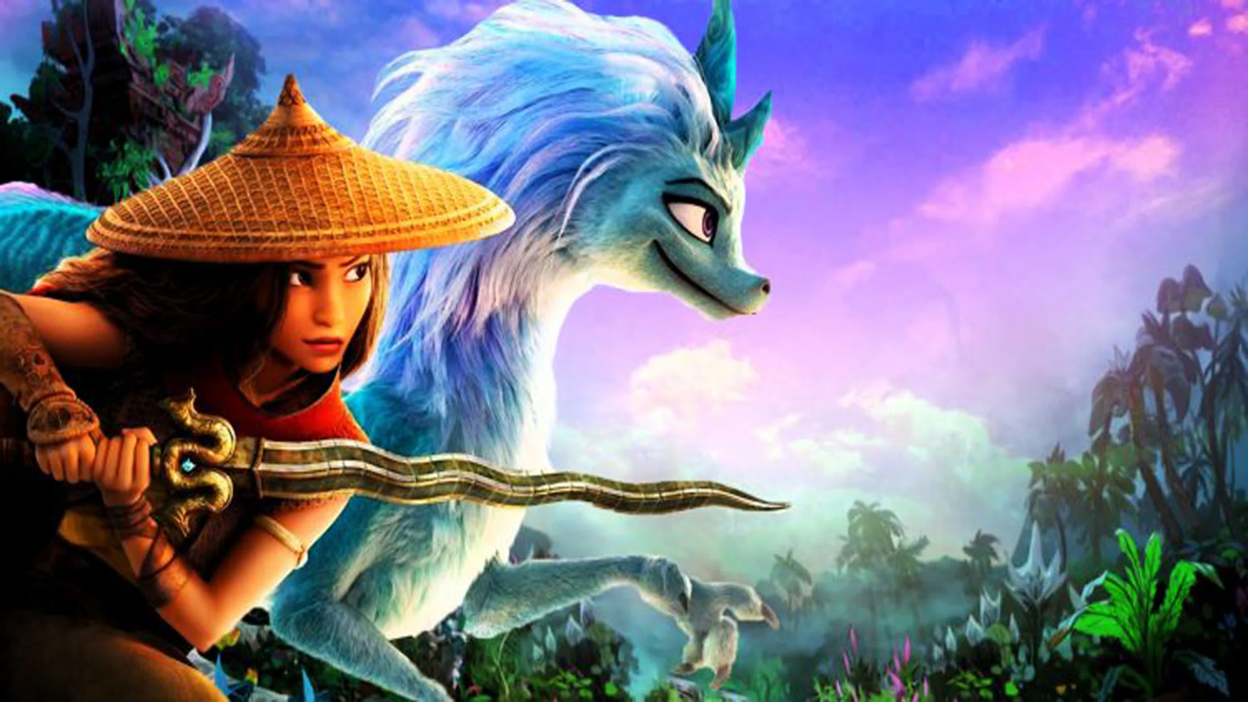 Raya and the last dragon credits screen junkies youtube and laugh (●◡●)