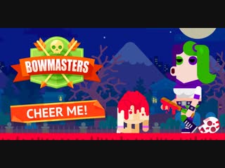 Поляковский летсплей🐷 bowmasters🎭 #3 (новый vip перс bad girl)