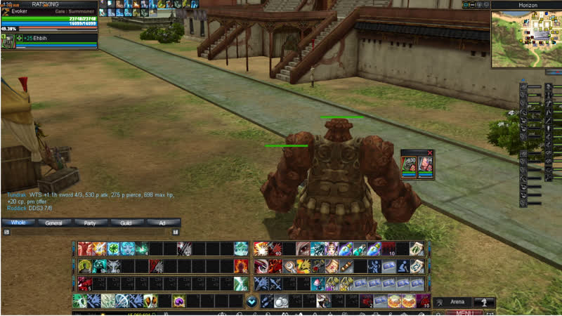 Rappelz dark fantasy en ч 4 тупа кач фарм