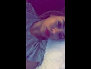 Dinah jane from fifth harmony via snapchat