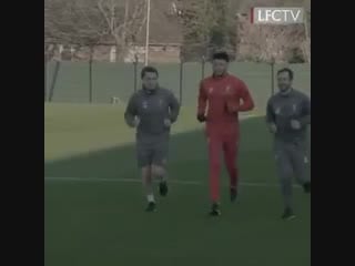 The hard work continues at melwood