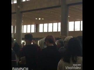 [fancam] 151027 yugyeom & jackson @ gimpo airport