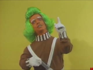 Jackass wee man as oompa loompa in skateboarding