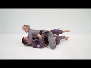 Ffion davies knee cut starting in the half guard