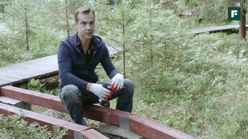 Строительные лайфхаки мастер класс по укладке дорожки из лиственницы ...