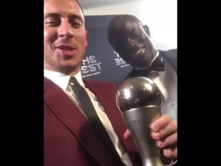 A good night for chelsea! fifafootballawards