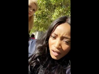 3 new videos of billie on set with @kekepalmer, @yoabbaabba & #tpornrlautner #screamqueens #billielourd