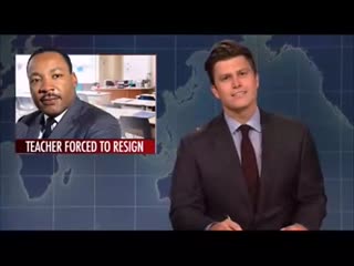 Snl weekend update they write jokes for each other to read but don't see them until live on air