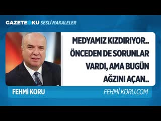 Yeni̇ parti̇ kuracaklar medyadan korkuyor! (fehmi koru gazeteoku sesli makale)