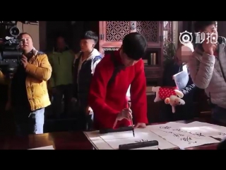 [video] 160823 lay @ behind the scenes of "the mystic nine"