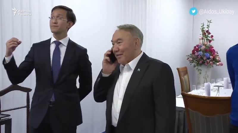 Редкие кадры – назарбаев говорит по английски