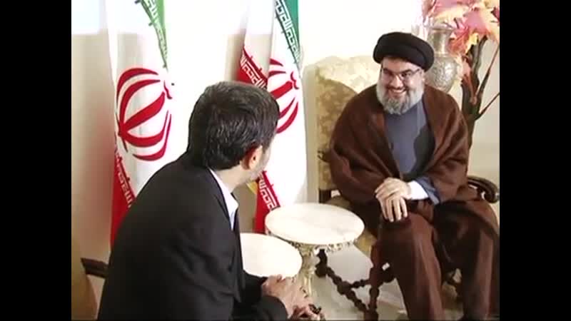 Nasrallah offers israeli weapon to ahmadinejad