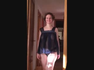 Мамочка меня совершенно не стесняется