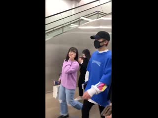 What is done by a fan wearing a purple sweater is very disturbing