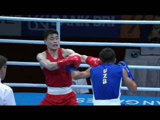 Asian games 2018 final 56kg uzb prk