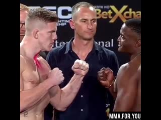 Жесткий красивый нокаут😈