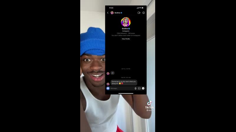 Lil nas x разоблачил 6ix9ine