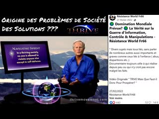 (2022)🌍projet domination mondiale ? vérité guerre d'information, contrôle & manipulations, économie, santé, n o m