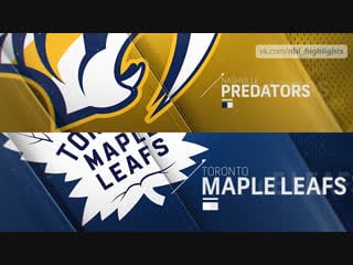 Nashville predators vs toronto maple leafs jan 7, 2019 highlights hd