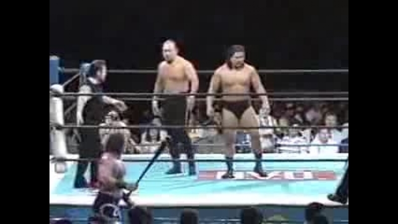 Njpw kazuo yamazaki/kensuke sasaki vs the great muta/hiroyoshi tenzan g1 climax special tag team tournament final