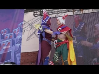 League of legends xayah, rakan hikaru & res