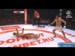 Knockout of the year? akhmed aliev vs magomedsaygid alibekov