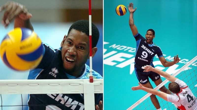 Top 15 best volleyball spikes by wilfredo leon king of volleyball spike volleyball highlights