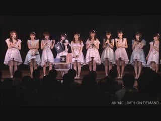 Akb48 okawa rio graduation memorial stage