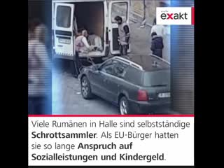 Den letzten jahren sind hunderte menschen aus einer rumänischen kleinstadt nach halle (saale) gezogen als eu